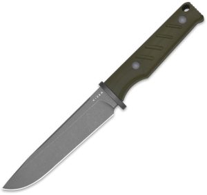 Kizer Camp 180 Fixed Blade - Green G10 5.5 inch