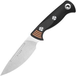 Kizer Evenki 3 Fixed Blade - Black G10 4.5 inch