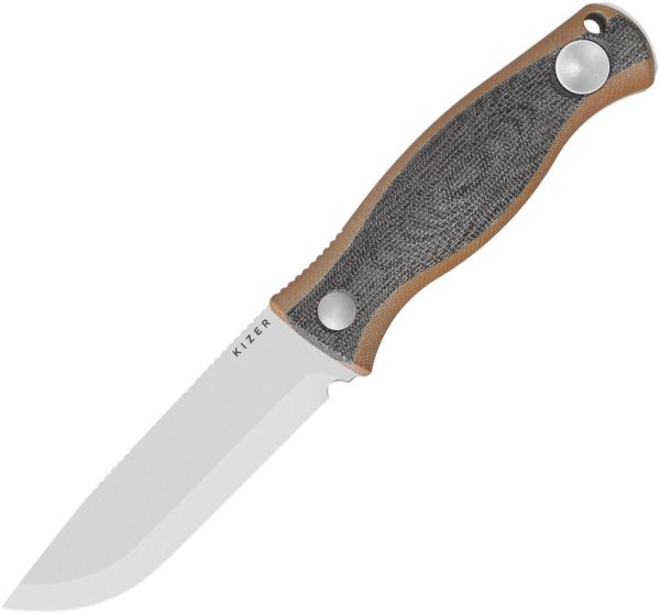 Kizer Polaris Fixed Blade - Micarta/G10 4.25 inch