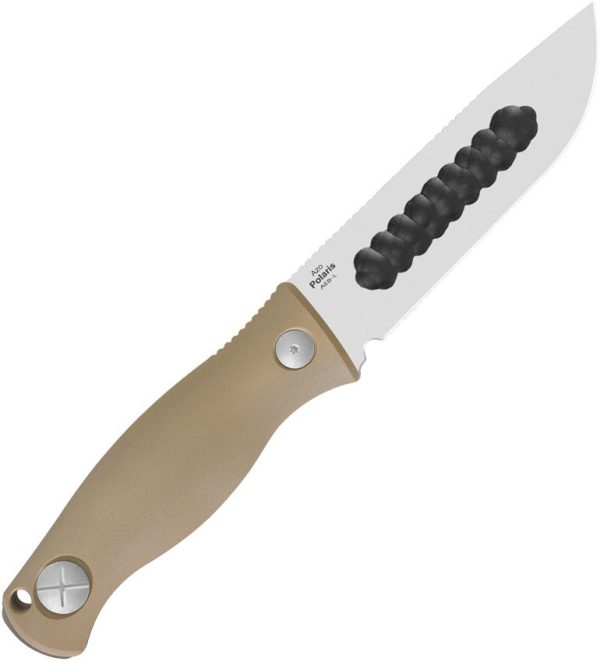 Kizer Cutlery Polaris Fixed Blade - Tan G10 1095HC