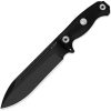 Kizer Cutlery Drop Bear 7 Fixed Blade - Black G10 1095HC