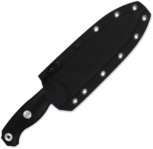 Kizer Cutlery Drop Bear 7 Fixed Blade - Black G10 1095HC