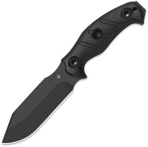 Kizer Cutlery Sheepdog Survival Fixed Blade - Black G10 1095HC