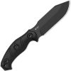 Kizer Cutlery Sheepdog Survival Fixed Blade - Black G10 1095HC