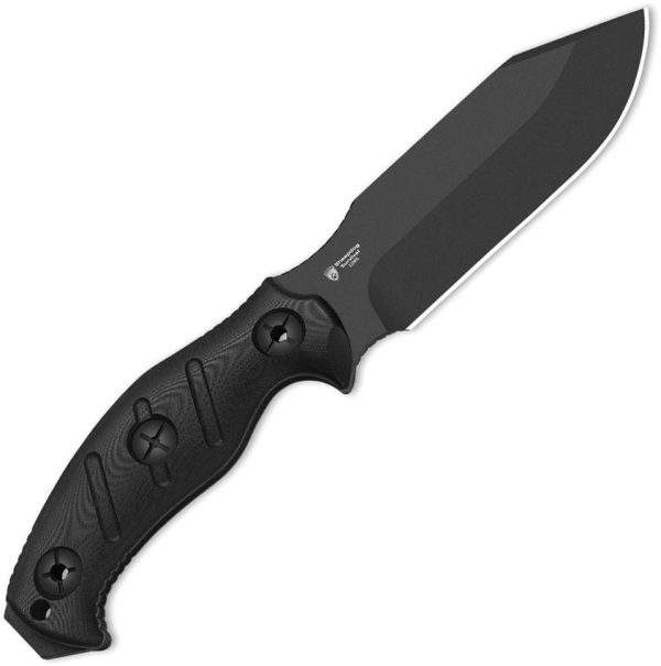 Kizer Cutlery Sheepdog Survival Fixed Blade - Black G10 1095HC