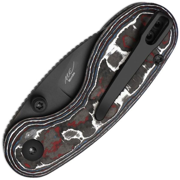 Kizer Microbe Button Linerlock Carbon Fiber