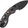 Kizer Microbe Button Linerlock Carbon Fiber