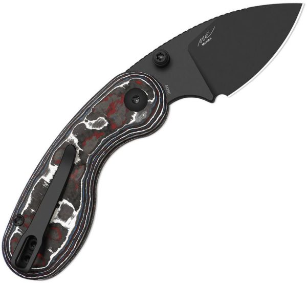 Kizer Microbe Button Linerlock Carbon Fiber