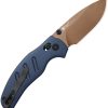 Kizer C01C 2.9 Clutch Lock - Blue Aluminum Elmax