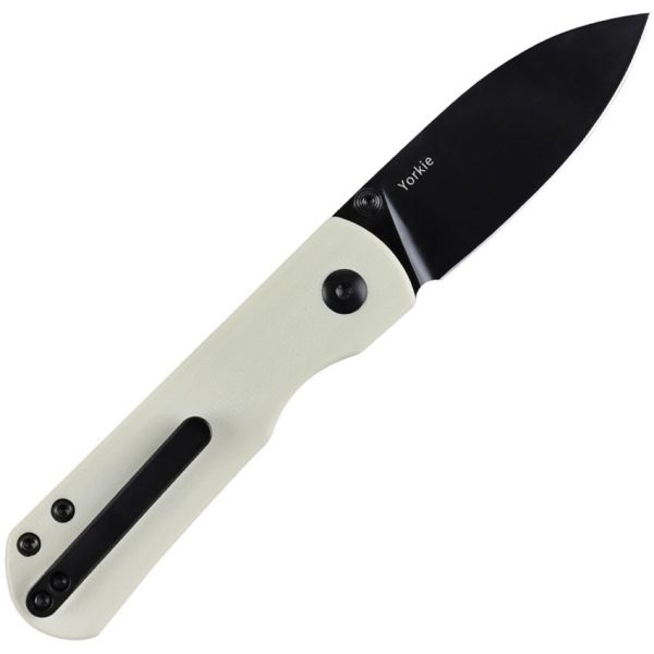 Kizer Yorkie Linerlock - White G10 Handle