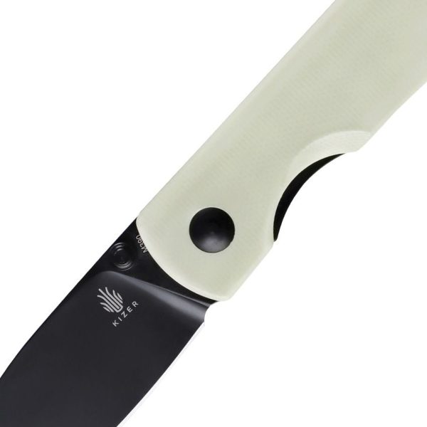 Kizer Yorkie Linerlock - White G10 Handle