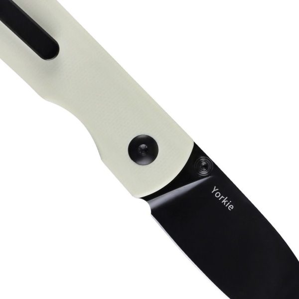 Kizer Yorkie Linerlock - White G10 Handle