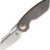 Kizer October Framelock - Gray Titanium CPM-20CV