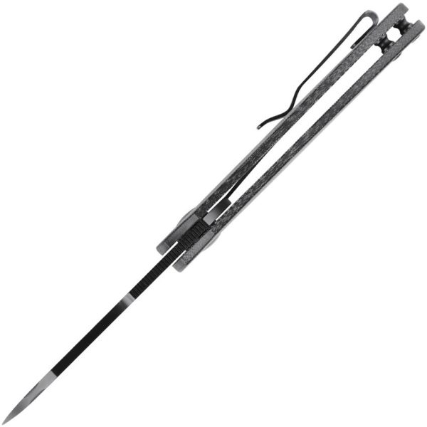 Kizer October Framelock - Gray Titanium CPM-20CV