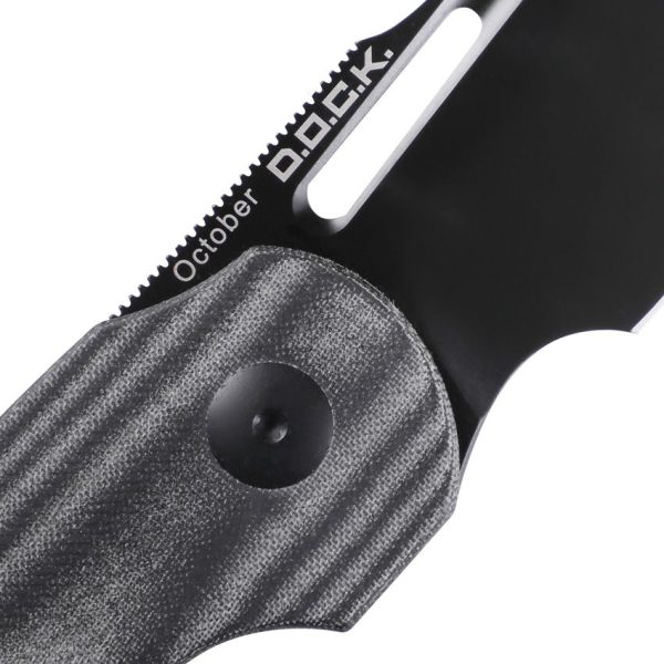 Kizer October Framelock - Gray Titanium CPM-20CV