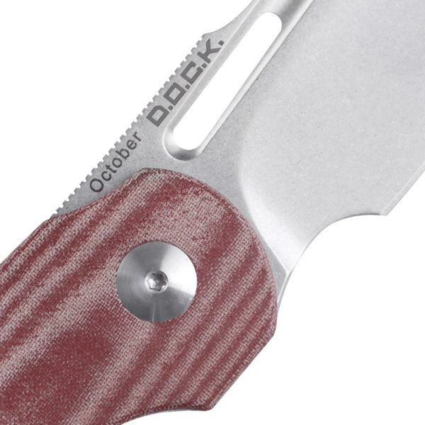 Kizer October Framelock CPM-20CV Titanium - 3 inch