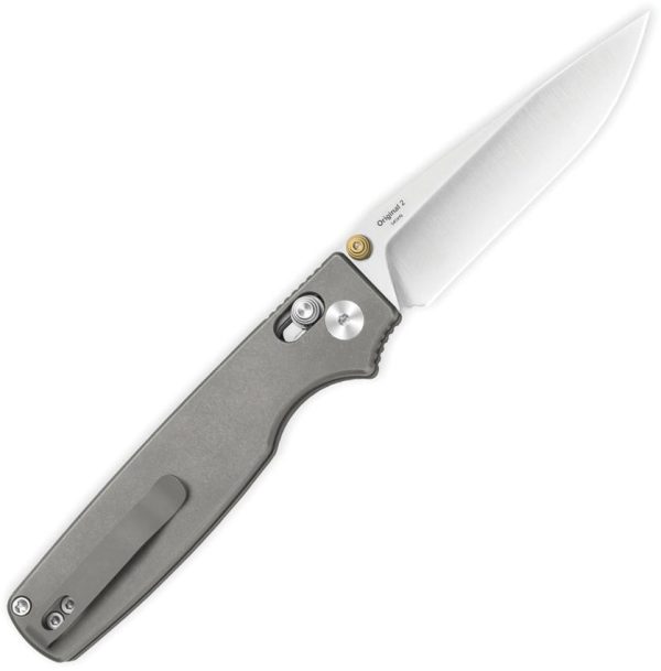 Kizer Original 2 Clutch Lock S45VN Gray Titanium