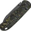 Kizer Drop Bear Clutch Lock CPM-20CV Carbon Fiber