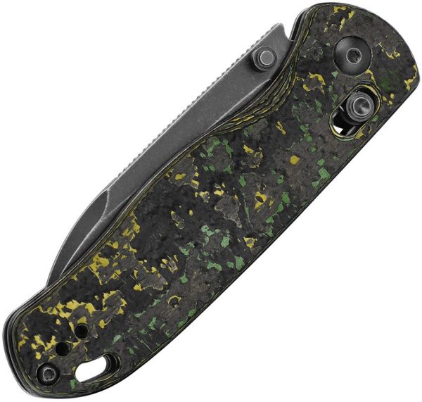 Kizer Drop Bear Clutch Lock CPM-20CV Carbon Fiber
