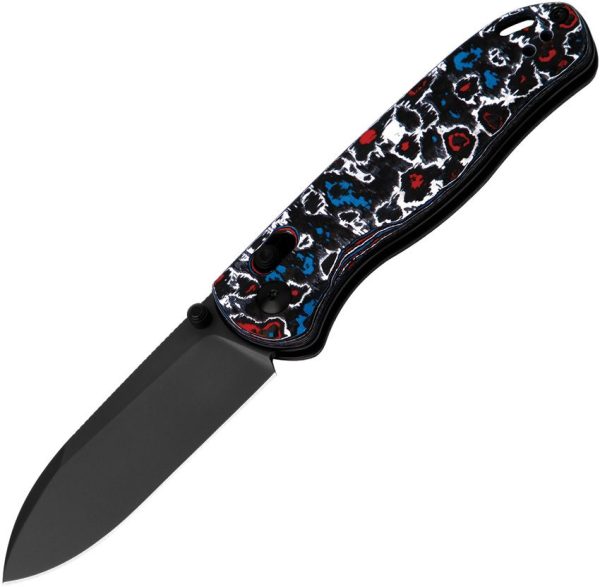 Kizer Drop Bear Clutch Lock S45VN Nebula Carbon Fiber