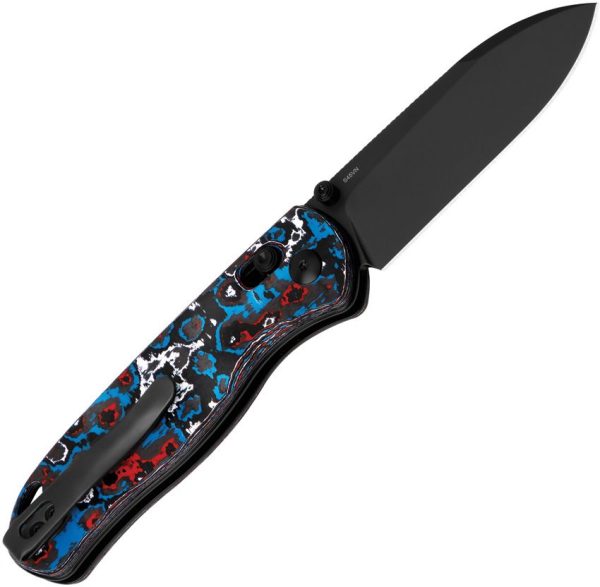 Kizer Drop Bear Clutch Lock S45VN Nebula Carbon Fiber