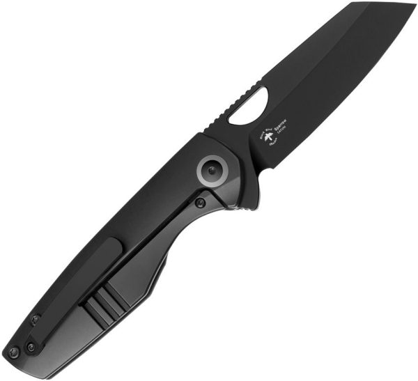 Kizer Sparrow Framelock Marble CF - S35VN