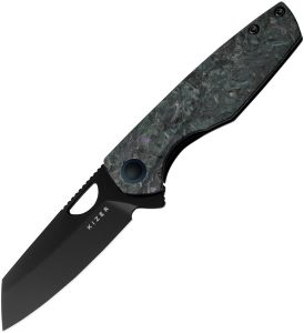 Kizer Sparrow Framelock Fat CF - CPM-20CV