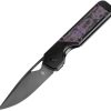 Kizer Cutlery Militaw Fat Carbon S45VN Black