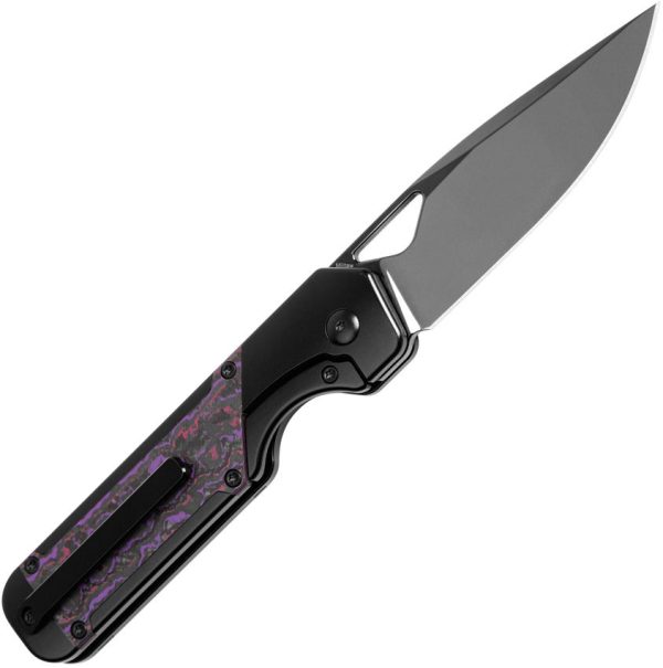 Kizer Cutlery Militaw Fat Carbon S45VN Black