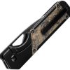 Kizer Cutlery Militaw Gold Dark Matter S45VN