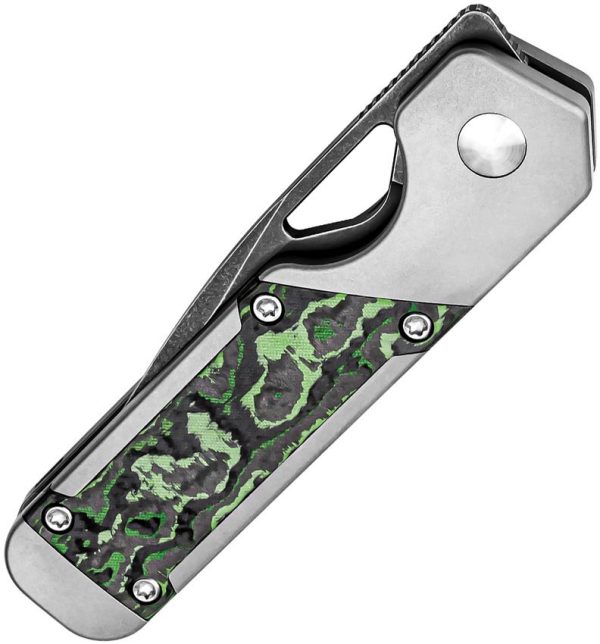 Kizer Mini Militaw Jungle Wear Carbon Framelock