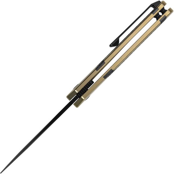 Kizer Mini Militaw Zirconi S45VN Titanium