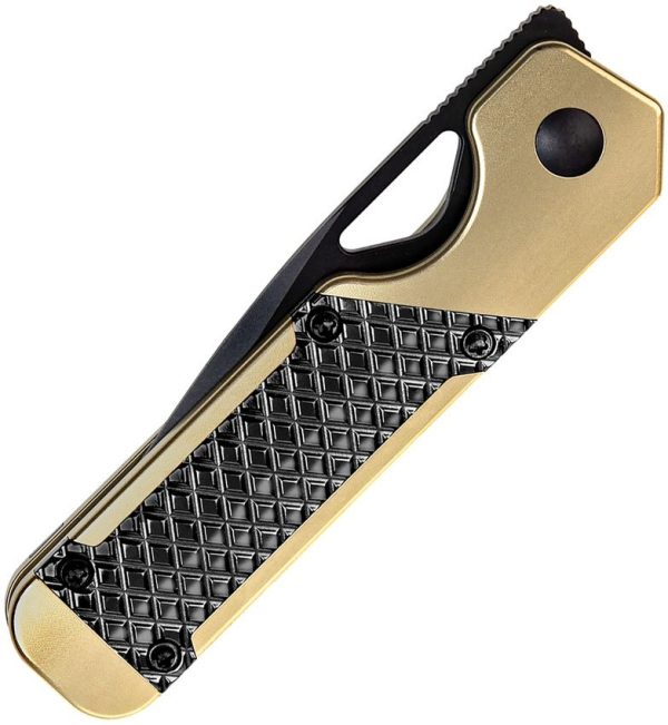 Kizer Mini Militaw Zirconi S45VN Titanium