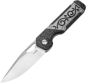 Kizer Mini Militaw Carbon Fiber S45VN Frame