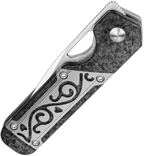 Kizer Mini Militaw Carbon Fiber S45VN Frame