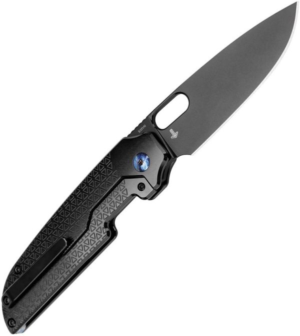 Kizer Varatas Framelock Black S35VN Titanium