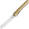 Kizer Mercury Linerlock Gold Anodized S35VN