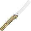 Kizer Mercury Linerlock Gold Anodized S35VN