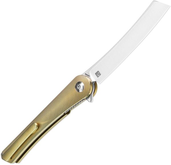 Kizer Mercury Linerlock Gold Anodized S35VN