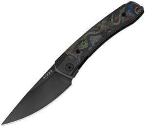 Kizer Mini Momo Linerlock S35VN Drop Point - Camo CF