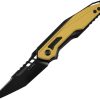 Kizer Zero Framelock S35VN DLC Black/Gold