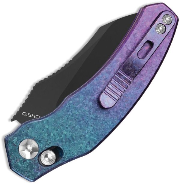 Kizer Mini Bulldog Clutch Lock Nitro V Blue/Purple