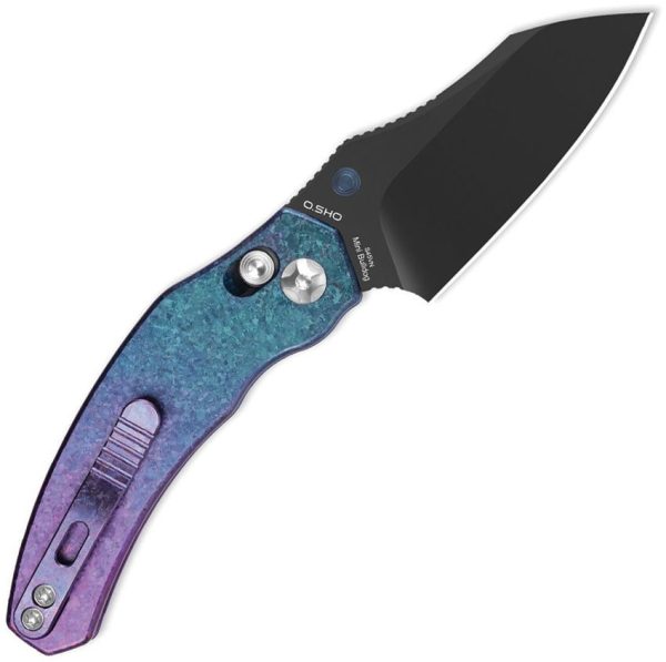 Kizer Mini Bulldog Clutch Lock Nitro V Blue/Purple
