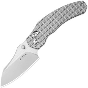 Kizer Mini Bulldog Clutch Lock S45VN Gray