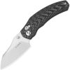 Kizer Mini Bulldog Clutch Lock S45VN Carbon Fiber