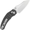 Kizer Mini Bulldog Clutch Lock S45VN Carbon Fiber
