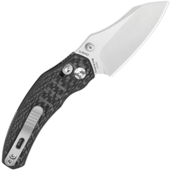 Kizer Mini Bulldog Clutch Lock S45VN Carbon Fiber