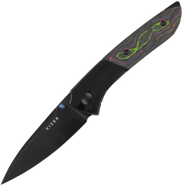 Kizer Cutlery Spitfire Framelock 80s Camo S35VN