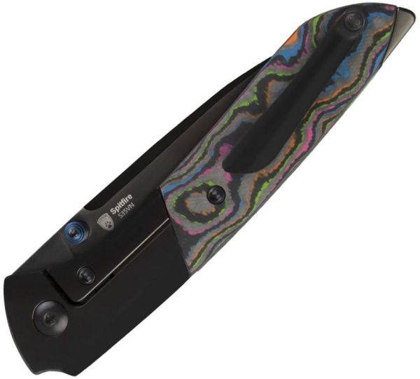 Kizer Cutlery Spitfire Framelock 80s Camo S35VN