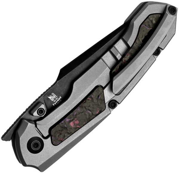 Kizer Cutlery Feweed Framelock Purple Haze CPM S35VN